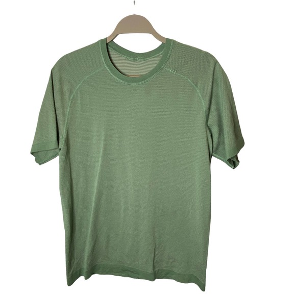 Lululemon Other - Lululemon Men's Stretch Your Head Tee Heathered Green Size Small